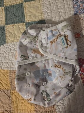 Kinder Reusable Safari Animal Print Diaper Cover Eco Friendly